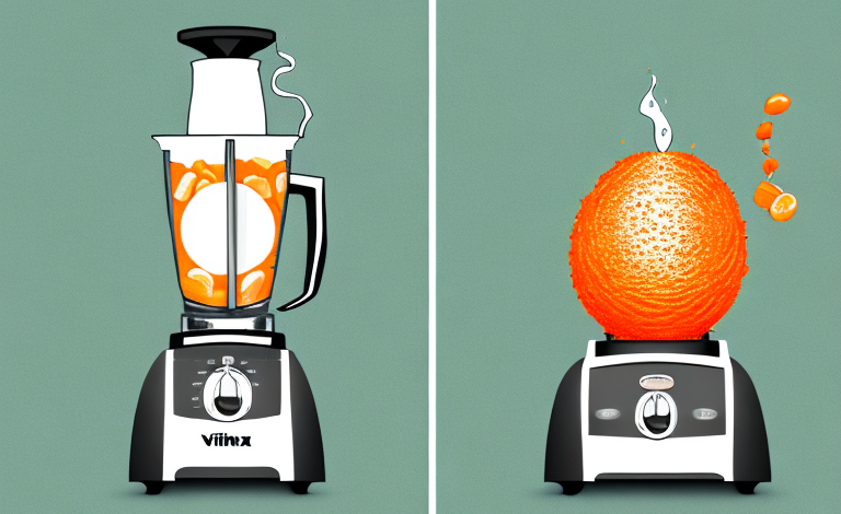 Can you put orange peel in Vitamix?