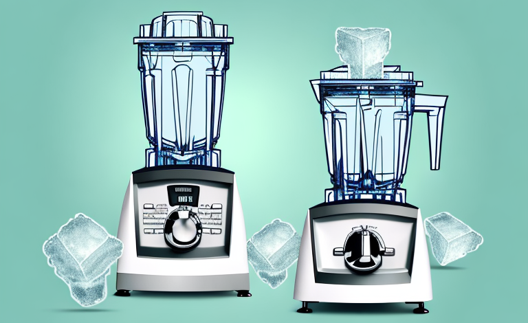 Can you put ice in a Vitamix blender?