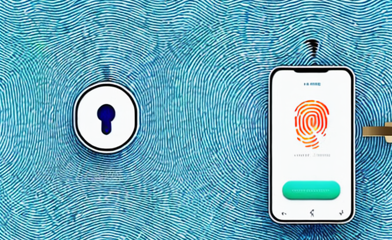 How do I program my fingerprint on my smart lock?