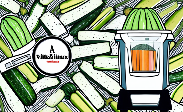 Can you shred zucchini in a Vitamix?