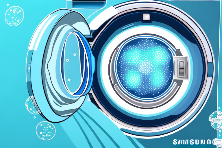 Où mettre la lessive machine à laver Samsung éco Bubble ?